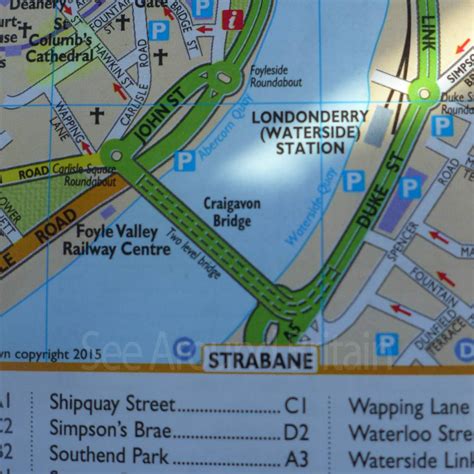 Parking near City Derry from £1.60 .